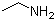 Ethylamine molecular structure (CAS 75-04-7)