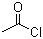 乙酰氯分子结构 (CAS 75-36-5)