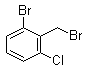结构式 CAS# 75002-98-1, 2-溴-6-氯溴苄