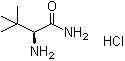 (2S)-2-Amino-3,3-dimethylbutanamide hydrochloride molecular structure (CAS 75158-12-2)