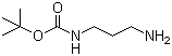 N-Boc-1,3-propanediamine molecular structure (CAS 75178-96-0)