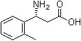 structure of CAS# 752198-38-2, (R)-3-Amino-3-(2-methylphenyl)propanoic acid