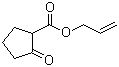 Allyl 2-oxocyclopentanecarboxylate molecular structure (CAS 75265-67-7)