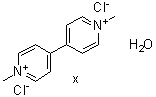 Methyl viologen dichloride hydrate molecular structure (CAS 75365-73-0)