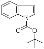 1H-吲哚-1-羧酸叔丁酯分子结构 (CAS 75400-67-8)