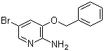 2-Amino-5-bromo-3-benzyloxypyridine molecular structure (CAS 754230-78-9)