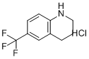 structure of CAS# 75434-37-6, 6-(Trifluoromethyl)-1,2,3,4-tetrahydroquinoline hydrochloride