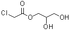 (±)-2,3-Dihydroxypropyl chloroacetate molecular structure (CAS 75508-30-4)