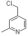 4-(Chloromethyl)-2-methylpyridine molecular structure (CAS 75523-42-1)