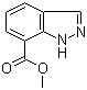 1H-吲唑-7-羧酸甲酯分子结构 (CAS 755752-82-0)