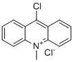 9-氯-10-甲基吖啶鎓氯化物分子结构 (CAS 75586-67-3)