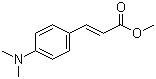 3-[4-(二甲基氨基)苯基]-2-丙烯酸甲酯分子结构 (CAS 7560-48-7)