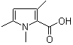 1,3,5-Trimethyl-2-pyrrolecarboxylic acid molecular structure (CAS 756760-16-4)