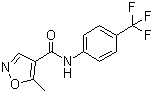 Leflunomide molecular structure (CAS 75706-12-6)