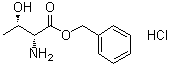 D-Threonine phenylmethyl ester hydrochloride molecular structure (CAS 75748-36-6)