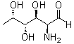 2-Amino-2,6-dideoxy-L-galactose molecular structure (CAS 7577-62-0)