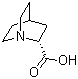 (R)-奎宁环-2-甲酸分子结构 (CAS 757899-36-8)