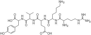 Splenopentin molecular structure (CAS 75957-60-7)