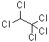 Pentachloroethane molecular structure (CAS 76-01-7)