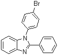 结构式 CAS# 760212-58-6, 1-(4-溴苯基)-2-苯基苯并咪唑
