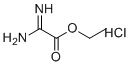结构式 CAS# 76029-62-4, 乙基2-氨基-2-亚氨基乙酸酯盐酸盐