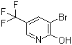 3-Bromo-2-hydroxy-5-trifluoromethylpyridine molecular structure (CAS 76041-73-1)