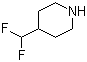 4-(Difluoromethyl)piperidine molecular structure (CAS 760958-13-2)