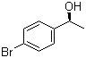 (R)-4-Bromo-alpha-methylbenzyl alcohol molecular structure (CAS 76155-78-7)