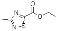 3-Methyl-1,2,4-thiadiazole-5-carboxylic acid ethyl ester molecular structure (CAS 76162-56-6)