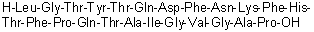 L-Leucylglycyl-L-threonyl-L-tyrosyl-L-threonyl-L-glutaminyl-L-alpha-aspartyl-L-phenylalanyl-L-asparaginyl-L-lysyl-L-phenylalanyl-L-histidyl-L-threonyl-L-phenylalanyl-L-prolyl-L-glutaminyl-L-threonyl-L-alanyl-L-isoleucylglycyl-L-valylglycyl-L-alanyl-L-proline molecular structure (CAS 762263-16-1)