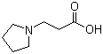 3-Pyrrolidin-1-ylpropionic acid molecular structure (CAS 76234-38-3)