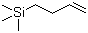 3-丁烯基三甲基硅烷分子结构 (CAS 763-13-3)