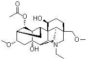 Condelphine molecular structure (CAS 7633-69-4)