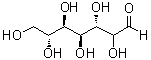 结构式 CAS# 7634-39-1, D-甘露庚糖