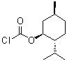 结构式 CAS# 7635-54-3, (+)-薄荷基氯甲酸酯
