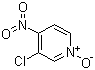 结构式 CAS# 76439-45-7, 3-氯-4-硝基吡啶 1-氧化物