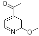 structure of CAS# 764708-20-5, 4-Acetyl-2-methoxypyridine