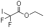 二氟碘乙酸乙酯分子结构 (CAS 7648-30-8)