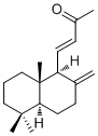 15,16-二去甲-8(17),11-赖百当二烯-13-酮分子结构 (CAS 76497-69-3)