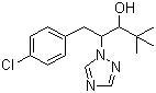 Paclobutrazol molecular structure (CAS 76738-62-0)