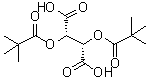 Di-O,O'-pivaloyl-D-tartaric acid molecular structure (CAS 76769-55-6)