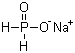 Sodium hypophosphite molecular structure (CAS 7681-53-0)