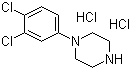 1-(3,4-Dichlorophenyl)piperazine dihydrochloride molecular structure (CAS 76835-17-1)