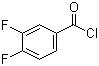 3,4-Difluorobenzoyl chloride molecular structure (CAS 76903-88-3)