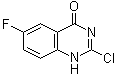 2-Chloro-6-fluoro-4(1H)-quinazolinone molecular structure (CAS 769158-12-5)