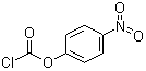 对硝基苯基氯甲酸酯分子结构 (CAS 7693-46-1)