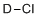 氯化氘分子结构 (CAS 7698-05-7)