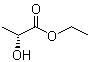 (R)-2-羟基丙酸乙酯分子结构 (CAS 7699-00-5)
