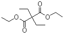 structure of CAS# 77-25-8, Diethylmalonic acid diethyl ester;Diethyl 2,2-diethylmalonate; Diethyl 3,3-pentanedicarboxylate; Diethyl diethylmalonate; NSC 8710