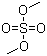 Dimethyl sulfate molecular structure (CAS 77-78-1)